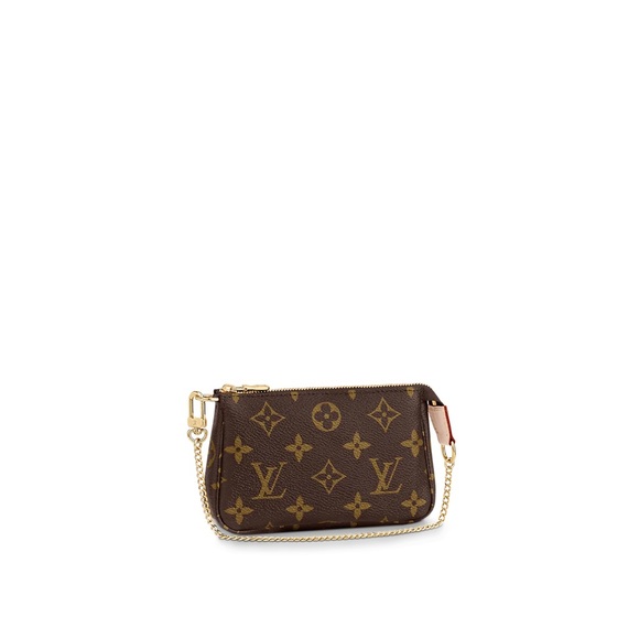 LOUIS VUITTON MONOGRAM MINI POCHETTE ACCESSOIRES POUCH WALLET - Picture 1 of 12
